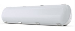 Светильник "Айсберг" алюминиевый матовый  - SVT-P A-30-2x18-M-IP65