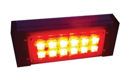Цветной прожекторный светильник "ШЕВРОН" - SVT-Str P-S-20-27-Red-36VDC