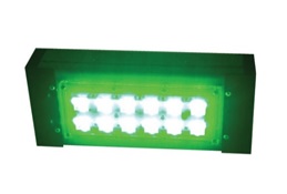 Цветной прожекторный светильник "ШЕВРОН" - SVT-Str P-S-30-30x120-Green