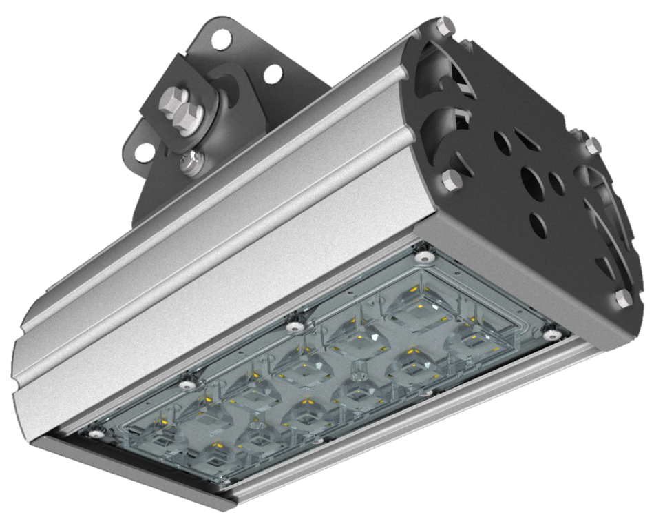 Прожектор "UMK" с овальным лучом NEWLED.UMK.40.55x135.5K.IP67