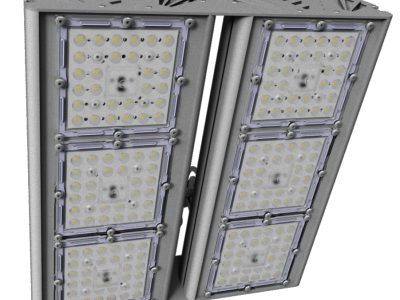 Прожектор "UM" с овальным лучом NEWLED.UM.200.45x140.5K.IP67.X2
