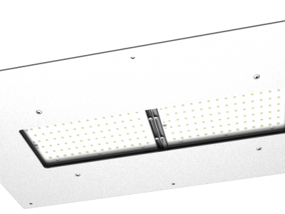 Модульный светильник "UM" с рамкой для монтажа в навес NEWLED.UM.96.120.5K.IP67.AZS
