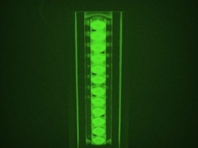 Архитектурный светильник "ШЕВРОН" - SVT-ARH L-60-20x50-Green